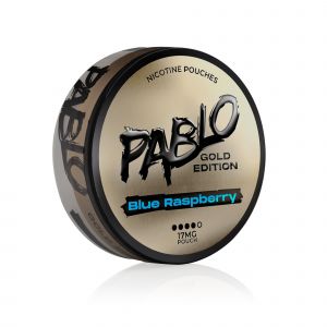 Pablo Blue Raspberry Gold Edition Nicotine Pouches